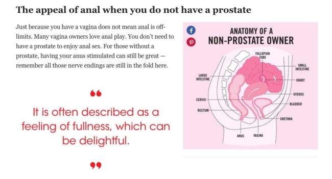 Do females have prostates