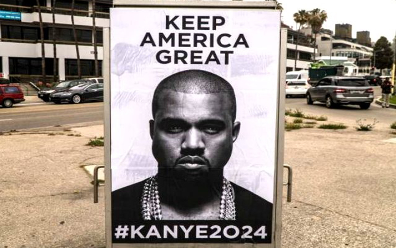 Kanye West for President in 2024? New Posters Pop Up Throughout The